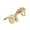 Brass Micro Pave Cubic Zirconia Pendants KK-P289-09G-2