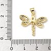 Brass Micro Pave Cubic Zirconia Pendants KK-Q068-09A-G-3