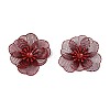 Spray Painted Iron Bead Caps IFIN-N013-05A-1