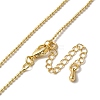 Brass Ball Chain Necklaces LS-NJEW-B119-05G-1
