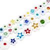 3 Strands 3 Style Handmade Millefiori Glass Bead Strands LAMP-OC0001-50A-6