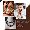 120Pcs Natural Wooden Beads WOOD-UN0001-10-6