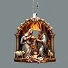 The Birth of Jesus Hanging Ornaments PW-WG35527-02-1