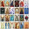 50 Pieces Antique Tarot Wall Decoration Paper Cards STIC-R001-09-2