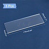 CHGCRAFT 3Pcs Acrylic Organic Glass Sheet AJEW-CA0001-57-2