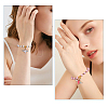 2Pcs Acrylic & Plastic Beads Bracelets BJEW-HS00006-6