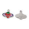 Alloy Enamel Pendants ENAM-B050-01P-2