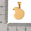 Christmas Theme 304 Stainless Steel Pendants STAS-R007-01C-G-3