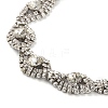 Alloy Crystal Rhinestone Link Chain Belts AJEW-U019-01P-02-3