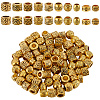 100Pcs 10 Styles Alloy European Beads FIND-SP0003-95-1