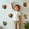 Translucent PVC Self Adhesive Wall Stickers STIC-WH0015-149-3