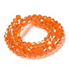 Transparent Electroplate Glass Beads Strands LS-GLAA-F029-2mm-A11-2