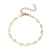 4.5MM 304 Stainless Steel Ring Link Chain Bracelets SA-CBA2696-24G-4