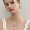 36Pcs 6 Styles Brass Pave Clear Cubic Zirconia Links KK-FH0008-12-6