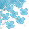 Frosted Acrylic Bead Caps MACR-S371-06A-755-1