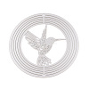 201 Stainless Steel Laser Cut Connector Charms STAS-TAC0019-06P-02-1