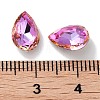 Glass Rhinestone Cabochons RGLA-G020-06B-D502-3