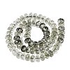 Crackle Transparent Glass Beads Strands GLAA-N068-03A-02-2