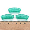 Transparent Crackle Acrylic Beads CACR-S009-001B-N68-4
