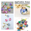 75pcs 5 Styles 304 Stainless Steel Bead Cap Pendant Bails STAS-CD0001-14-7