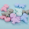 10Pcs 5 Styles Cartoon Little Dinosaur Silicone Beads JX695A-3