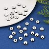 Brass Grade A Rhinestone Spacer Beads RB-A014-Z8mm-02S-4