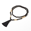Buddhist Necklace NJEW-JN03835-4