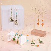 DIY Plants Theme Earring Making Kit DIY-SZ0009-34-4