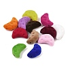 Flocking Opaque Acrylic Beads OACR-B051-01A-2