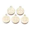 Brass Charms KK-P157-50G-NF-1