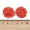 Dyed Synthetic Coral Carved Beads CORA-Z001-01C-3