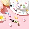36pcs 18 Styles Baking Paint Alloy Beads FIND-CJ0004-21-5