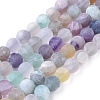 Natural Fluorite Beads Strands G-K292-01-1