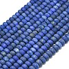 Dyed Natural Lapis Lazuli Beads Strands G-P575-A46-8x5mm-02-2