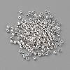 Electroplate Cylinder Seed Beads SEED-R041-08-3