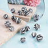 20Pcs 2 Colors Silicone Beads SIL-TA0001-07C-3