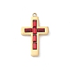 304 Stainless Steel Rhinestone Pendants STAS-L022-085G-06-1
