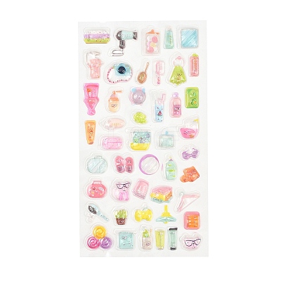 Epoxy Resin 3D Puffy Stickers DIY-G122-01B-1