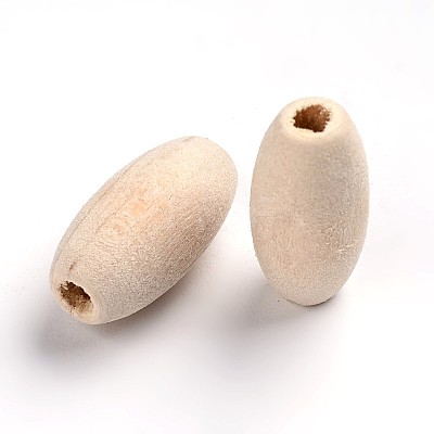Unfinished Wood Beads X-WOOD-S650-85-LF-1