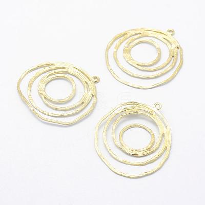 Brass Pendants KK-F721-040C-RS-1