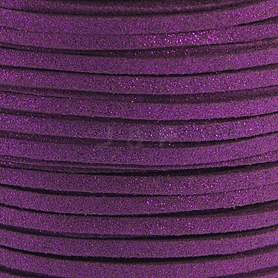 Glitter Powder Faux Suede Cord LW-D001-1006-1