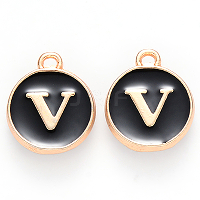 Golden Plated Alloy Charms ENAM-S118-02V-1
