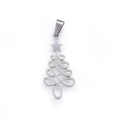 Non-Tarnish 304 Stainless Steel Pendants LS-STAS-P209-45P-1