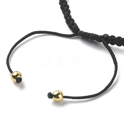 Natural & Synthetic Mixed Gemstone Braided Bead Bracelets BJEW-TA00325-1