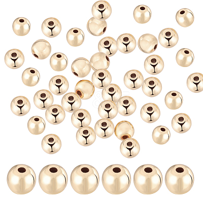 Brass Beads KK-BBC0009-71B-1