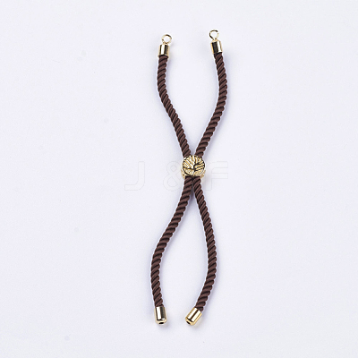 Nylon Twisted Cord Bracelet Making MAK-F018-14G-RS-1