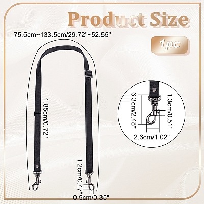 Leather Bag Strap PURS-WH0005-46B-01-1