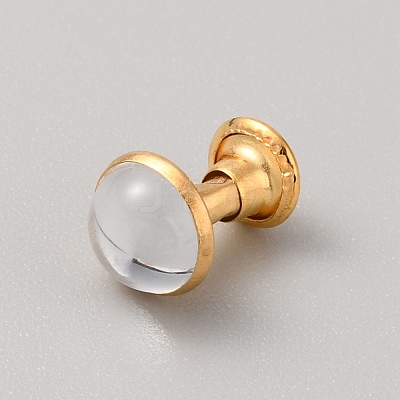 Round Brass Semi-Tublar Rivets FIND-WH0423-44A-1