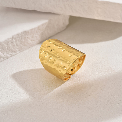 Brass Cuff Open Rings for Women QB9628-3-1