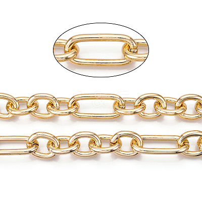 Aluminum Figaro Chain CHA-N003-44KCG-1